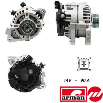 Alternateur FISPA A12BH0028AS
