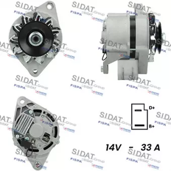 Alternateur FISPA A12BH0037A2