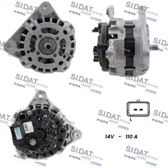Alternateur FISPA A12BH0043