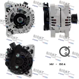 Alternateur FISPA A12BH0076A2
