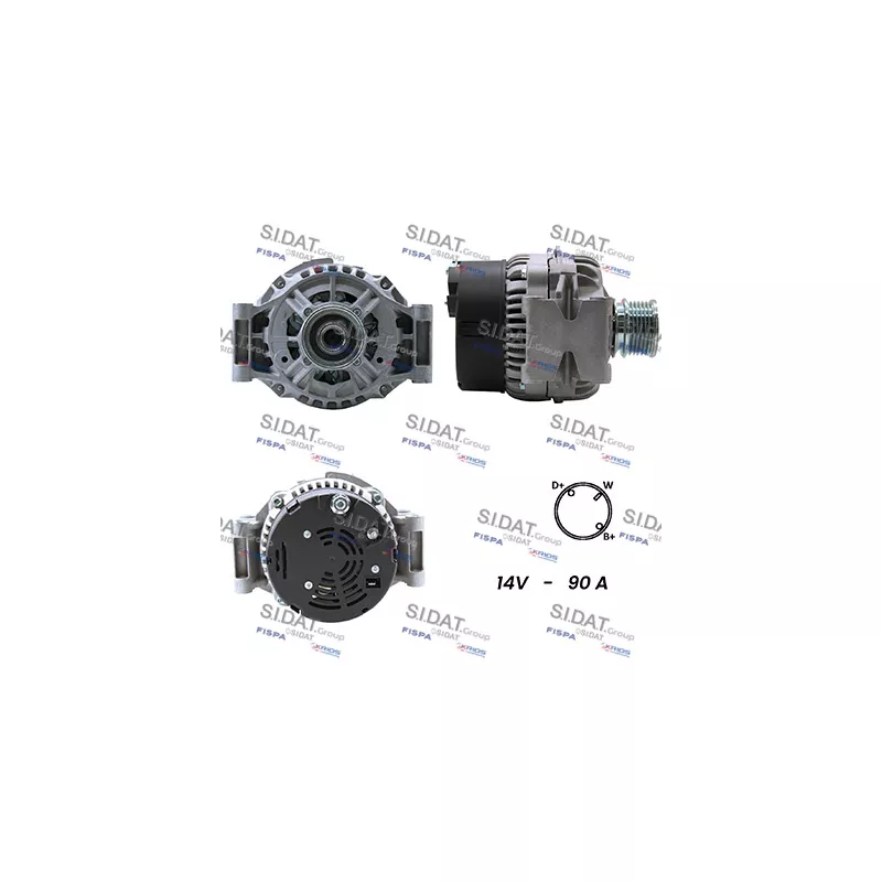 Alternateur FISPA A12BH0082A2