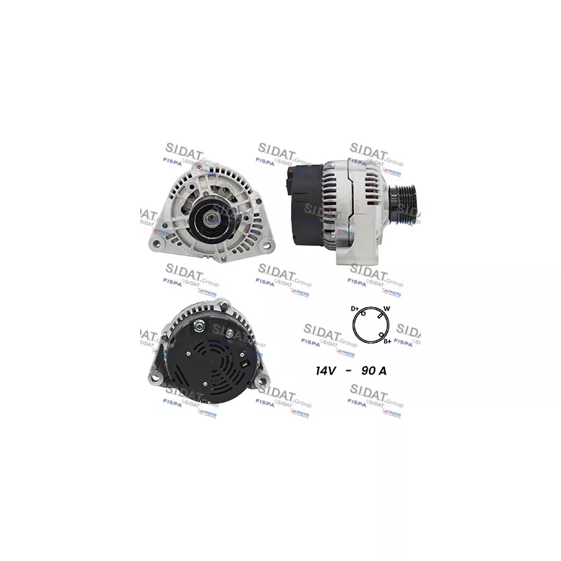 Alternateur FISPA A12BH0102A2