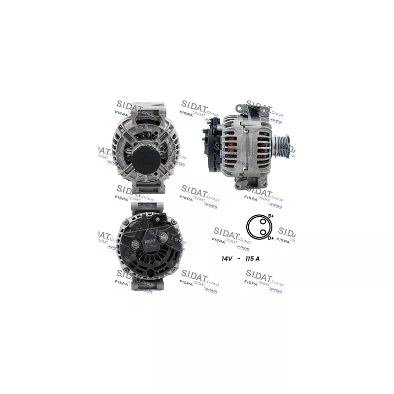 Alternateur FISPA A12BH0140