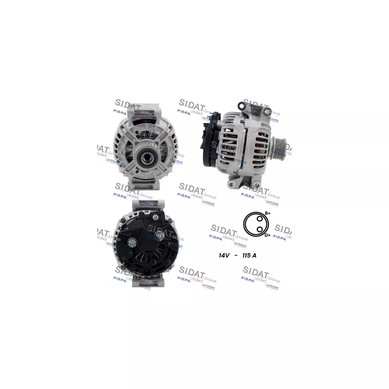 Alternateur FISPA A12BH0140A2