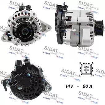 Alternateur FISPA A12BH0179A2
