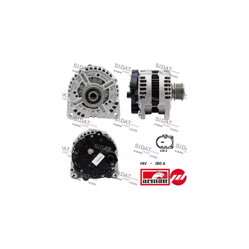 Alternateur FISPA A12BH0187AS