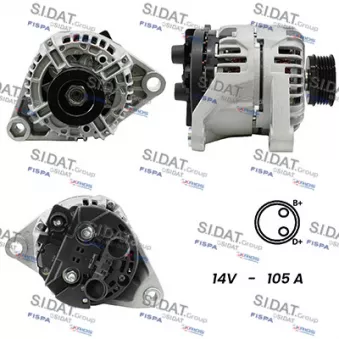 Alternateur FISPA A12BH0191A2