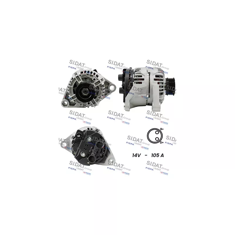 Alternateur FISPA A12BH0191A2