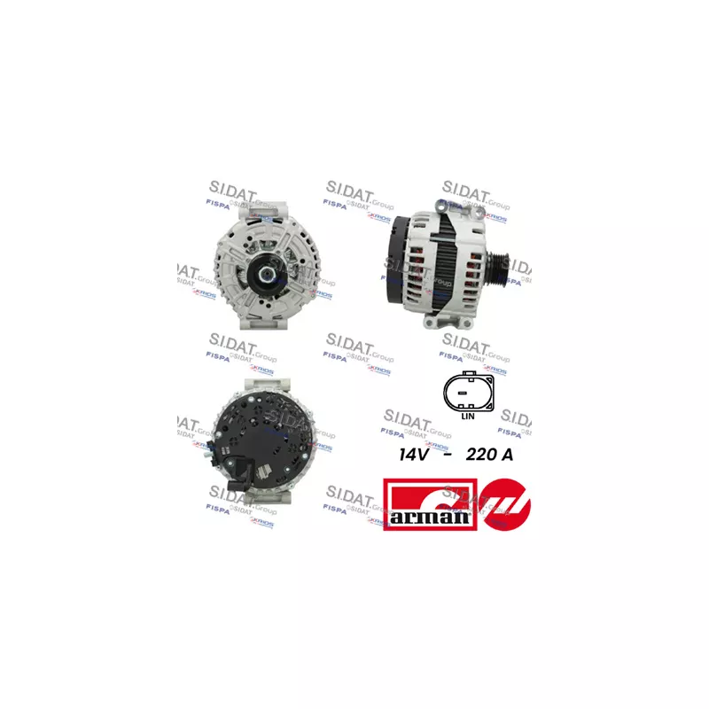 Alternateur FISPA A12BH0195AS