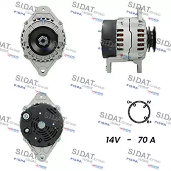 Alternateur FISPA A12BH0227A2