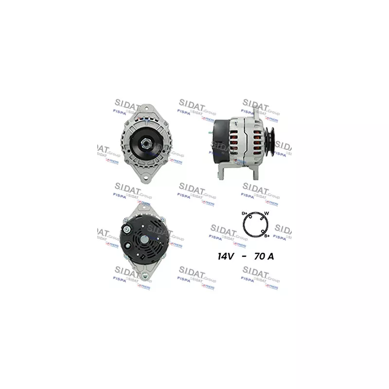 Alternateur FISPA A12BH0227A2