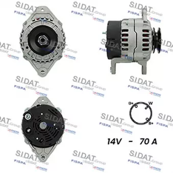 Alternateur FISPA A12BH0229A2
