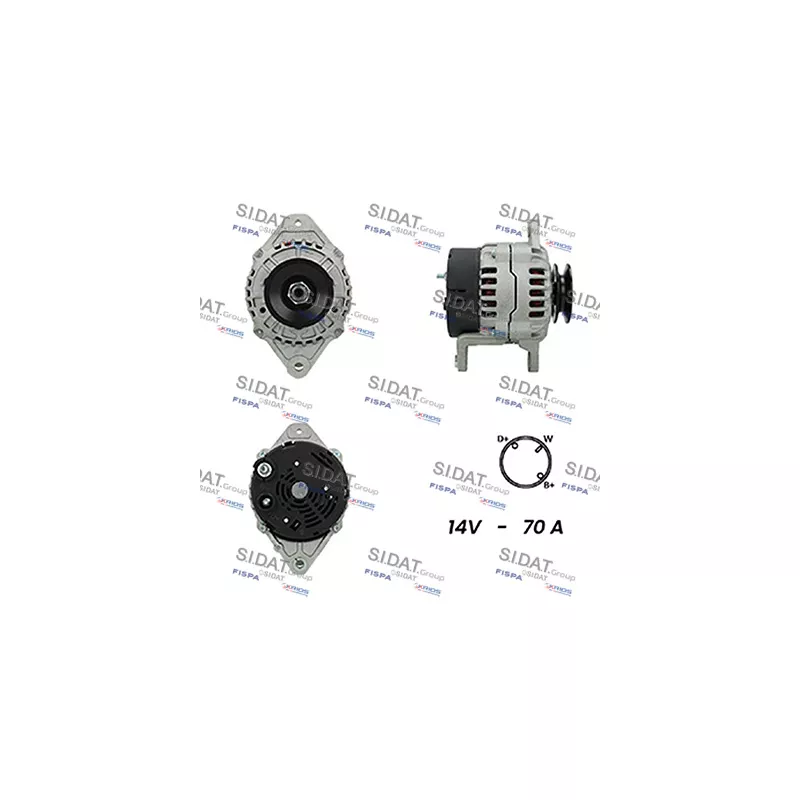 Alternateur FISPA A12BH0229A2