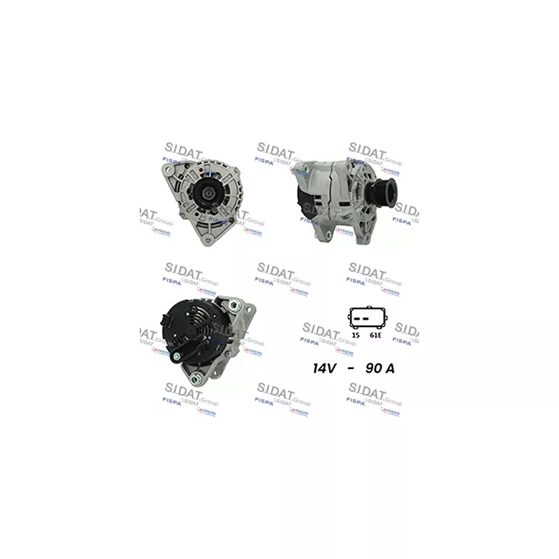 Alternateur FISPA A12BH0244A2
