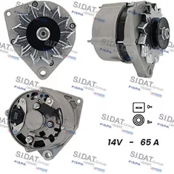 Alternateur FISPA A12BH0340A2