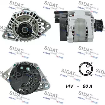 Alternateur FISPA A12BH0341A2