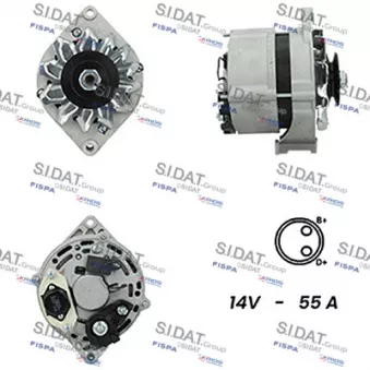 Alternateur FISPA A12BH0347A2