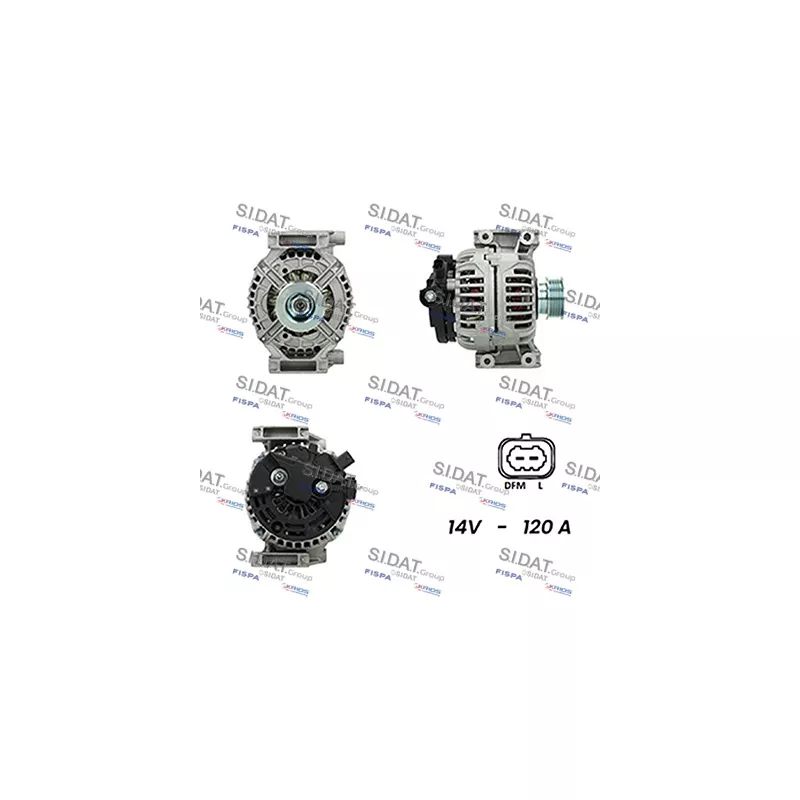 Alternateur FISPA A12BH0350A2