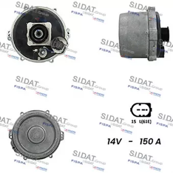 Alternateur FISPA A12BH0378A2