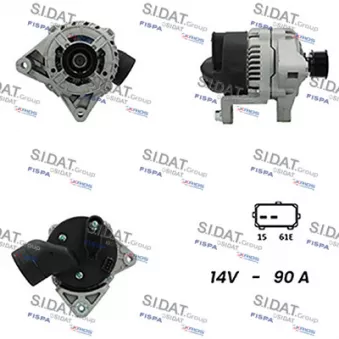 Alternateur FISPA A12BH0382A2