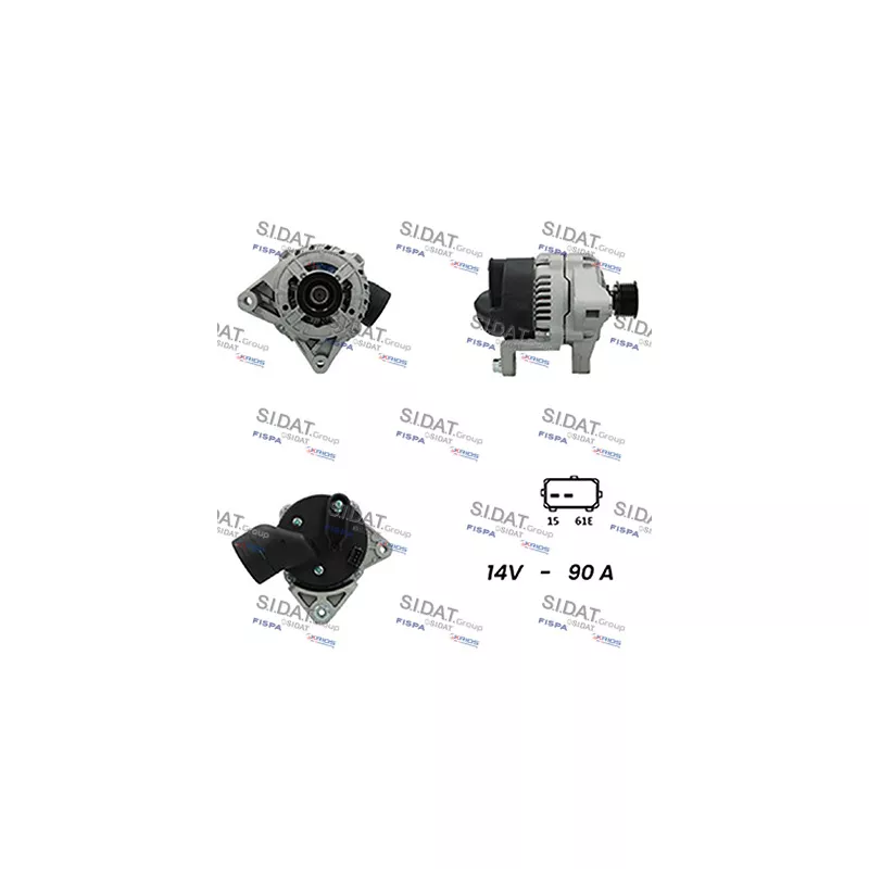 Alternateur FISPA A12BH0382A2