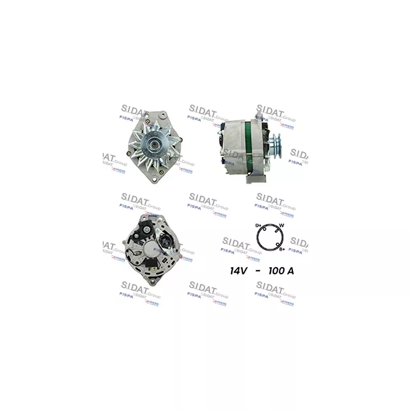 Alternateur FISPA A12BH0396A2