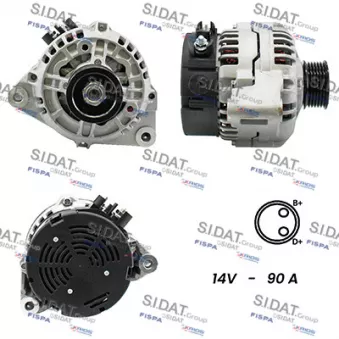 Alternateur FISPA A12BH0410A2