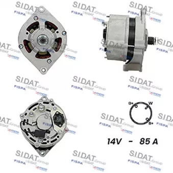 Alternateur FISPA A12BH0430A2