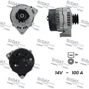 Alternateur FISPA A12BH0438A2