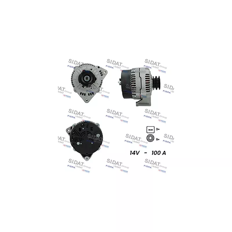 Alternateur FISPA A12BH0438A2