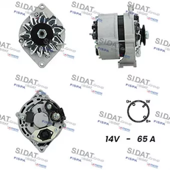 Alternateur FISPA A12BH0455A2