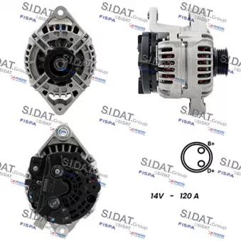 Alternateur FISPA A12BH0456