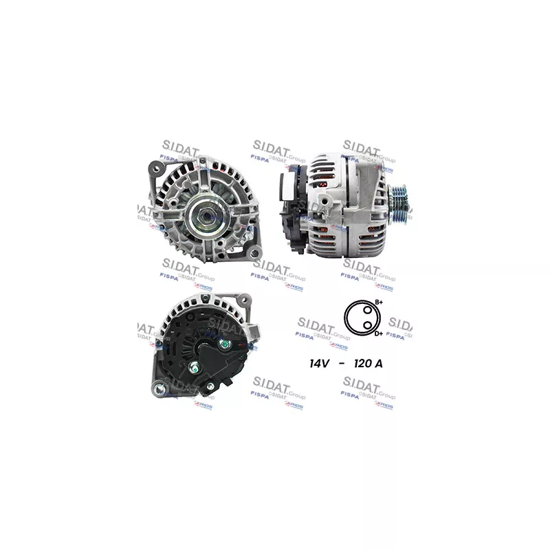 Alternateur FISPA A12BH0456A2