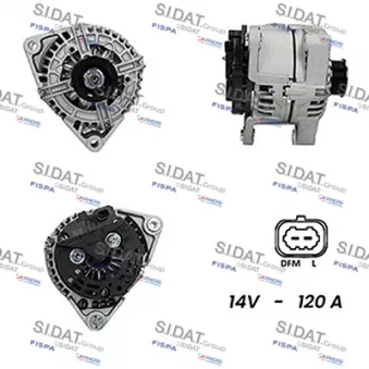 Alternateur FISPA A12BH0459A2