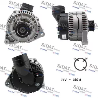 Alternateur FISPA A12BH0501A2