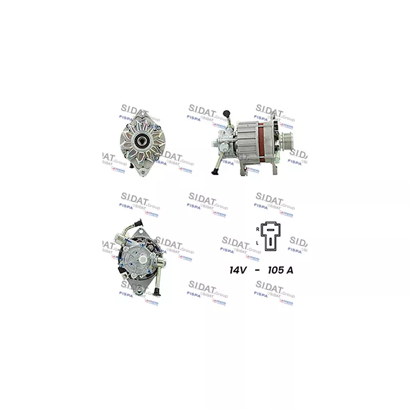 Alternateur FISPA A12BH0535A2