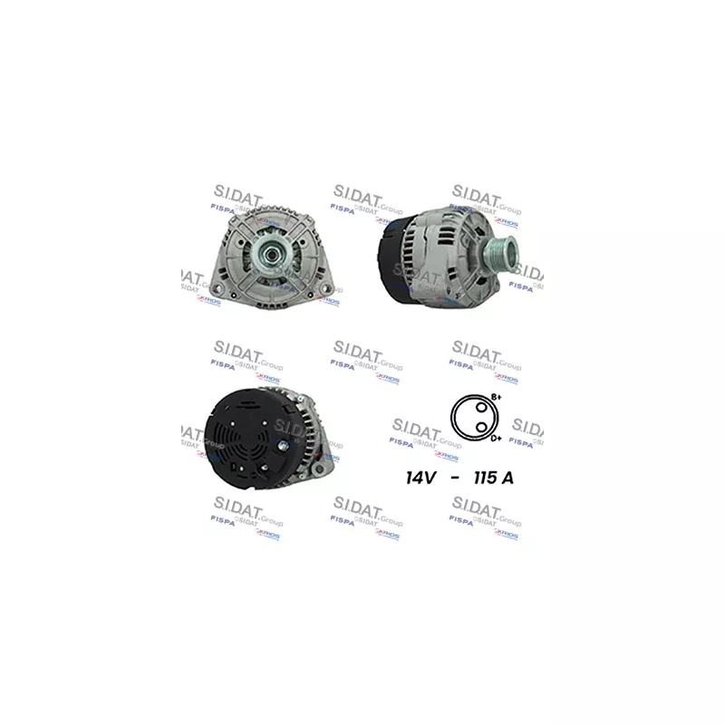 Alternateur FISPA A12BH0551A2