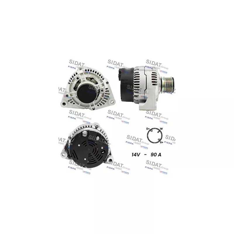 Alternateur FISPA A12BH0552A2