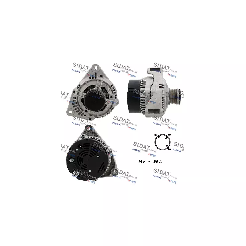 Alternateur FISPA A12BH0555A2