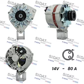 Alternateur FISPA A12BH0597A2