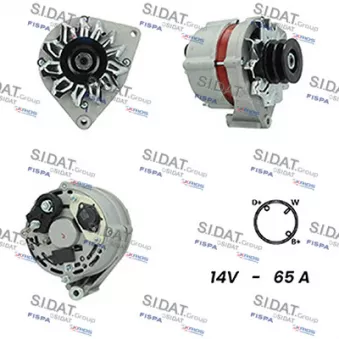 Alternateur FISPA A12BH0598A2