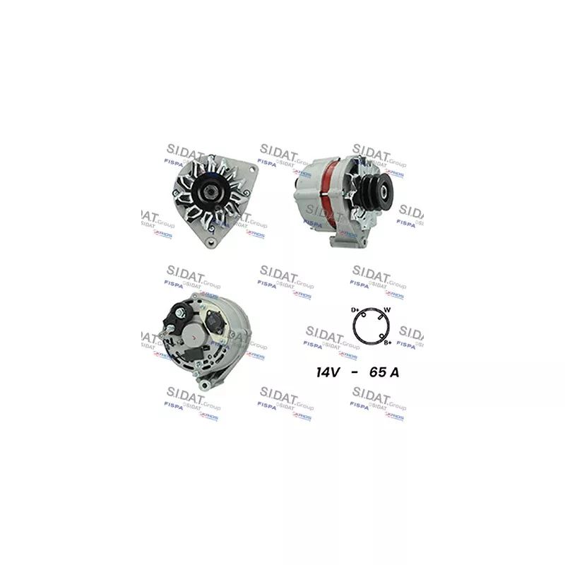 Alternateur FISPA A12BH0598A2