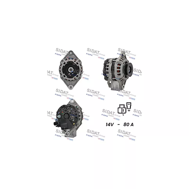 Alternateur FISPA A12BH0614A2