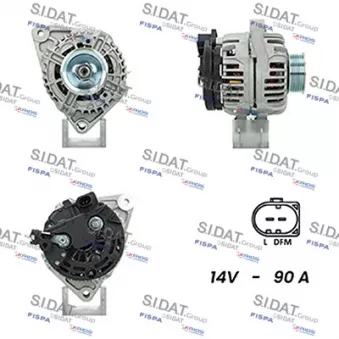 Alternateur FISPA A12BH0624A2