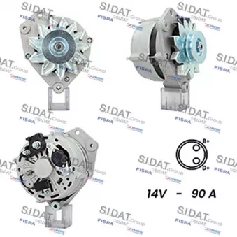 Alternateur FISPA A12BH0731A2