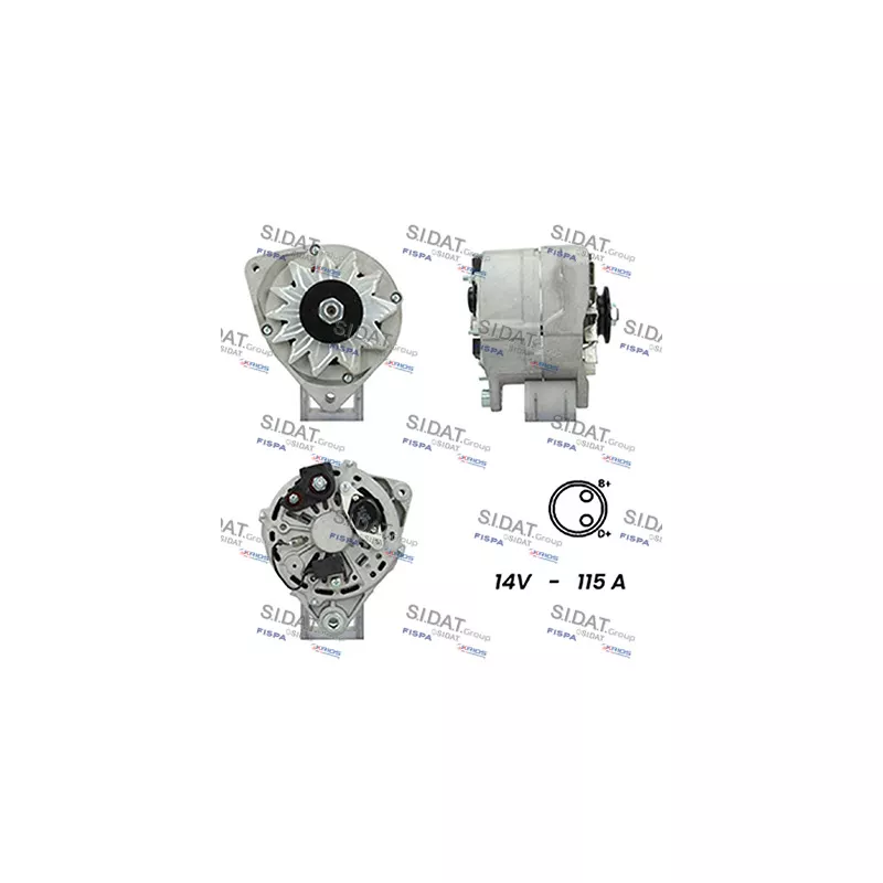 Alternateur FISPA A12BH0732A2
