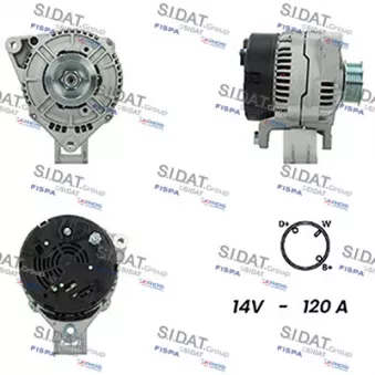 Alternateur FISPA A12BH0735A2