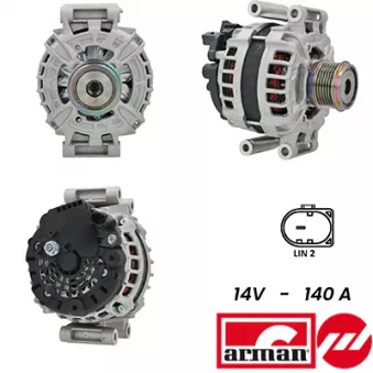 Alternateur FISPA A12BH0754AS