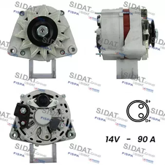 Alternateur FISPA A12BH0762A2