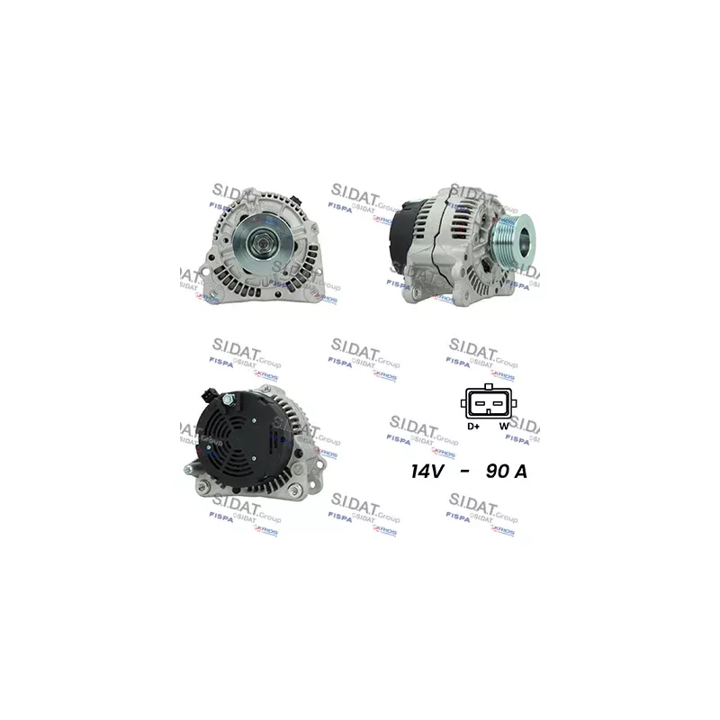 Alternateur FISPA A12BH0837A2